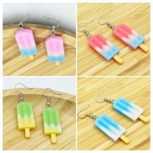 NEW 4 Ice Cream Popsicle Fashion Earrings